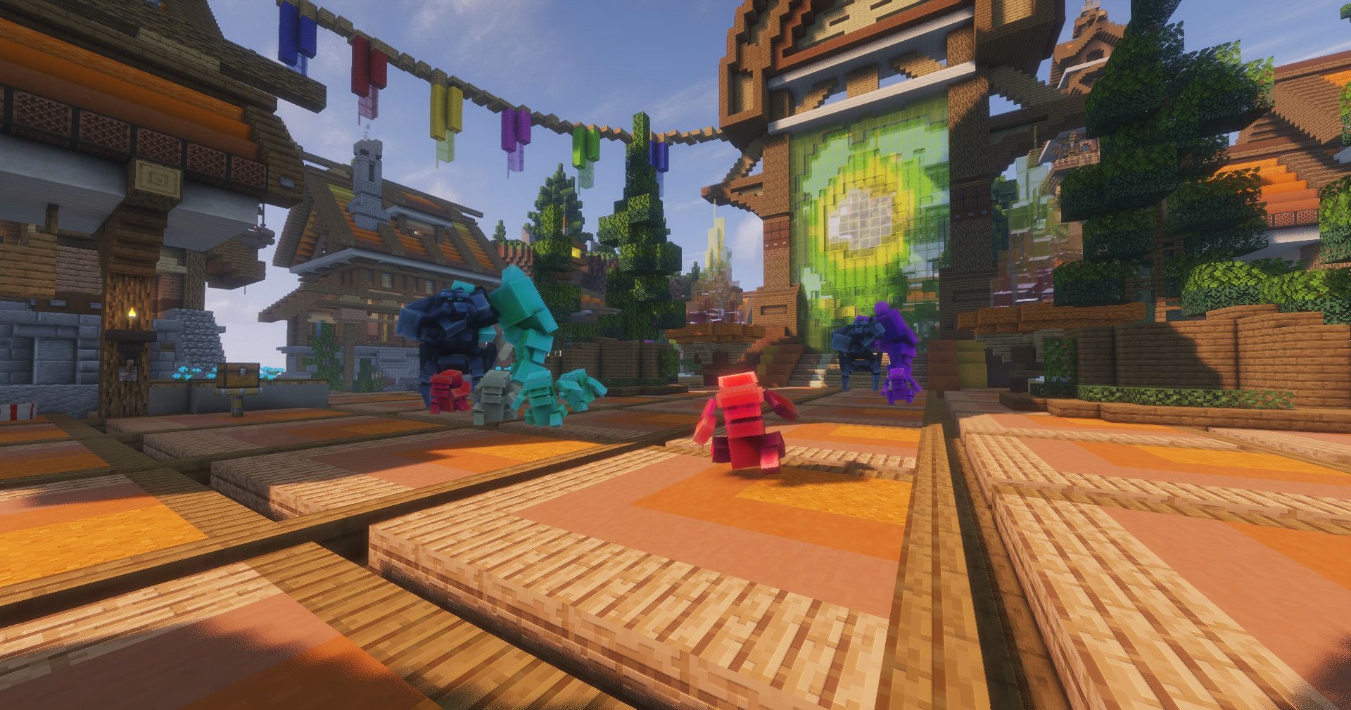 An event at spawn